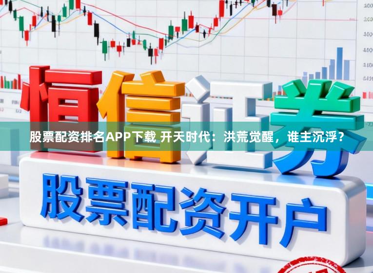 股票配资排名APP下载 开天时代:洪荒觉醒,谁主沉浮?